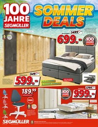 Bürostuhl Angebot & Preis im aktuellen Segmüller Prospekt Bürostuhl Angebot im aktuellen Segmüller Prospekt auf Seite 4