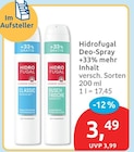 Deo-Spray von Hidrofugal im aktuellen budni Prospekt
