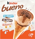 Bueno Cônes Glacés Chocolat au Lait - KINDER dans le catalogue Intermarché Hyper