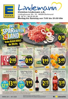 Aktueller EDEKA Prospekt "Aktuelle Angebote" Seite 1 von 24 Seiten für Dortmund