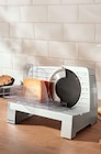 Trancheuse électrique 100 W - SILVERCREST - Lidl à Cagnes-sur-Mer Trancheuse électrique 100 W - SILVERCREST en promo chez Lidl Cagnes-sur-Mer à 34,99 €