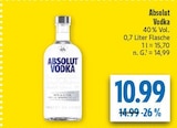 Aktuelle Wodka Angebote bei diska in Chemnitz Aktuelles Absolut Angebot bei diska in Chemnitz ab 10,99 €