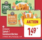 Spinatstäbchen von Speisezeit für 1,49 € bei ALDI Nord im Angebot Spinatstäbchen von Speisezeit im aktuellen ALDI Nord Prospekt