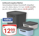 Aufbewahrungsbox Mythen im Angebot bei GLOBUS in Gießen Aufbewahrungsbox Mythen Angebote von rotho bei GLOBUS Gießen für 12,99 €