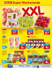 Äpfel im Netto Marken-Discount Prospekt "Aktuelle Angebote" mit 63 Seiten (Stuttgart)