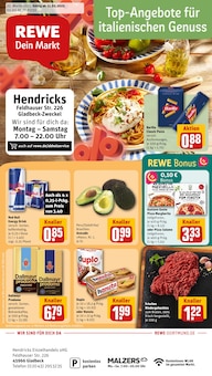 Aktueller REWE Prospekt "Dein Markt" Seite 1 von 31 Seiten für Gladbeck