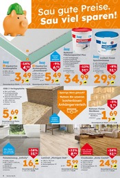 Bodenbelag im Globus-Baumarkt Prospekt in Hof Aktueller Globus-Baumarkt Prospekt mit Bodenbelag, "Immer eine Idee besser", Seite 4