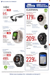 Prix et réduction Gps dans le prospectus Intersport en cours Offre Gps dans le catalogue Intersport du moment à la page 20