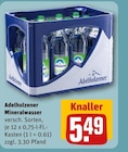 Mineralwasser bei REWE im Prospekt "" für 5,49 €