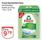 Waschmittel Pulver im Angebot bei GLOBUS in Mannheim Waschmittel Pulver Angebote von Frosch bei GLOBUS Mannheim für 9,79 €