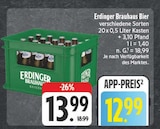 Bier im Angebot bei EDEKA in Crimmitschau Bier Angebote von Erdinger Brauhaus bei EDEKA Crimmitschau für 12,99 €