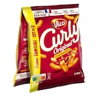 CURLY cacahuète "Format Familial" - VICO en promo chez Carrefour CURLY cacahuète "Format Familial" - VICO dans le catalogue Carrefour