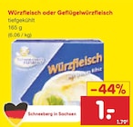 Würzfleisch oder Geflügelwürzfleisch im aktuellen Netto Marken-Discount Prospekt