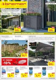 Carl Bremer GmbH & Co. KG Prospekt für Ratekau mit 8 Seiten Carl Bremer GmbH & Co. KG Prospekt für Ratekau: "MIT BREMER STARTKLAR FÜR DEN SOMMER", 8 Seiten, 30.05.2025 - 20.06.2025