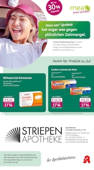 Aktueller mea - meine apotheke Prospekt "Unsere Juli-Angebote" für Hamburg Aktueller mea - meine apotheke Prospekt für Hamburg mit Seiten