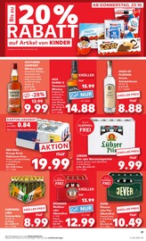 Bier im Kaufland Prospekt in Teltow Aktueller Kaufland Prospekt mit Bier, "Aktuelle Angebote", Seite 17