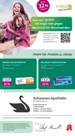 mea - meine apotheke Apotheken Prospekt der aktuellen Woche mit 4 Seiten, gültig von 01.10.2025 bis 31.10.2025, in Krefeld und Umgebung Aktueller mea - meine apotheke Apotheken Prospekt in Krefeld und Umgebung, "Unsere Oktober-Angebote" mit 4 Seiten, 01.10.2025 - 31.10.2025