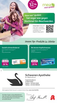 Aktueller mea - meine apotheke Prospekt