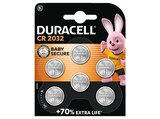 CR2032 Lithium Knopfzelle, Lithium, 3 Volt 6 Stück von DURACELL im aktuellen MediaMarkt Saturn Prospekt für 14,99 €
