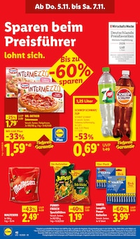 Cola im aktuellen Lidl Prospekt (Marl) Cola im Lidl Prospekt "LIDL LOHNT SICH" mit 79 Seiten (Marl)