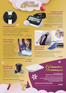 Aktueller Gesundheitsfachhaus von Schlieben GmbH Prospekt "Schenken Sie Gesundheit!" Aktueller Gesundheitsfachhaus von Schlieben GmbH Prospekt