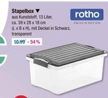 Stapelbox im Angebot bei V-Markt in München Stapelbox Angebote von rotho bei V-Markt München für 5,05 €