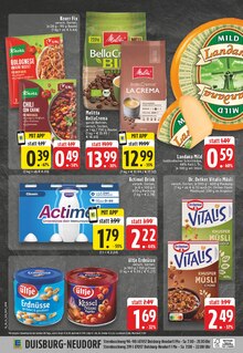 Melitta im EDEKA Prospekt "Aktuelle Angebote" mit 24 Seiten (Duisburg)