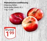 GLOBUS Grünstadt - Plattnektarinen weißfleischig Angebot im Prospekt Plattnektarinen weißfleischig bei GLOBUS im Grünstadt Prospekt für 1,99 €