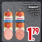 Teewurst fein im EDEKA Prospekt Teewurst fein von Rügenwalder Mühle im aktuellen EDEKA Prospekt für 1,79 €