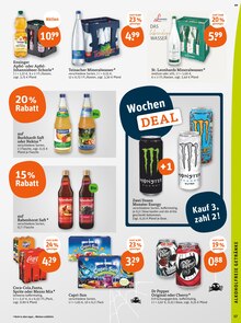 Coca Cola im aktuellen tegut Prospekt (Böblingen) Coca Cola im tegut Prospekt "tegut… gute Lebensmittel" mit 23 Seiten (Böblingen)