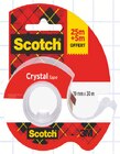 Dévidoir + ruban adhésif transparent "Crystal" 25 + 5 mètres gratuit - SCOTCH en promo chez Intermarché Dévidoir + ruban adhésif transparent "Crystal" 25 + 5 mètres gratuit - SCOTCH dans le catalogue Intermarché