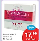 Granulat von Femannose F für 17,99 € bei budni im Angebot Granulat von Femannose F im aktuellen budni Prospekt