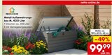 Metall Aufbewahrungsbox M, 400 Liter im Angebot bei Netto Marken-Discount in Ulm Metall Aufbewahrungsbox M, 400 Liter Angebote von Prestige Home bei Netto Marken-Discount Ulm für 99,99 €