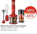 Mixeur plongeant - Russell Hobbs en promo chez Monoprix Caen à 53,99 €