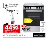 Cuisinière induction - SIGNATURE en promo chez But Cuisinière induction - SIGNATURE dans le catalogue But