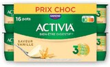 Promo Activia Saveur Vanille à 4,19 € dans le catalogue Hyper U à Saintes