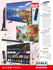 Aktueller Kaufhaus Stolz Prospekt mit Flachbildfernseher, "STOLZ. Das Kaufhaus im Norden.", Seite 43