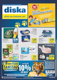 diska Prospekt für Ludwigsstadt mit 12} Seiten diska Prospekt für Ludwigsstadt: "alles an deinem ort.", 12 Seiten, 17.11.2025 - 22.11.2025