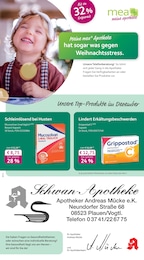 mea - meine apotheke Prospekt für Plauen: "Unsere Dezember-Angebote", 4 Seiten, 01.12.2025 - 31.12.2025