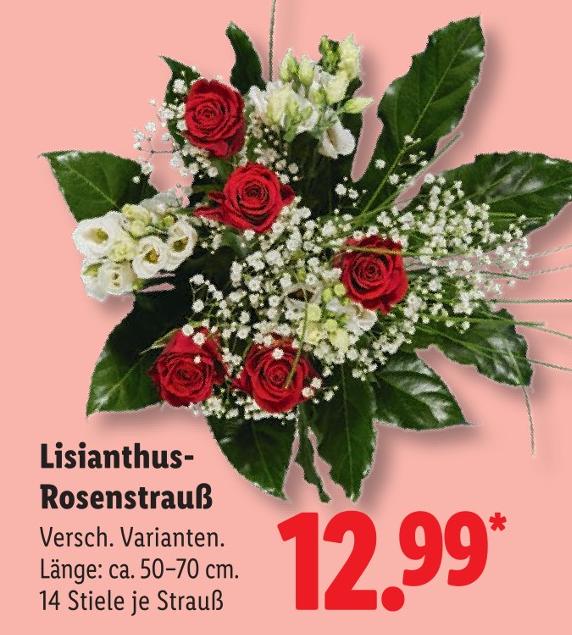 Lisianthus-Rosenstrauß