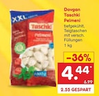 Taschkli Pelmeni von Dovgan für 4,44 € bei Netto Marken-Discount im Angebot Taschkli Pelmeni von Dovgan im aktuellen Netto Marken-Discount Prospekt