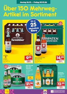 Becks im Netto Marken-Discount Prospekt "Aktuelle Angebote" mit 70 Seiten (Bielefeld)