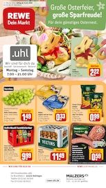 REWE Discounter Prospekt der aktuellen Woche mit 31 Seiten, gültig von 23.03.2026 bis 28.03.2026, in Hattingen und Umgebung Aktueller REWE Discounter Prospekt in Hattingen und Umgebung, "Dein Markt" mit 31 Seiten, 23.03.2026 - 28.03.2026