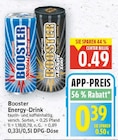 Energy-Drink Original von Booster im aktuellen E center Prospekt