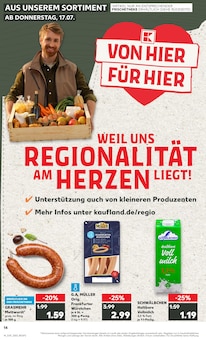Mettwurst im Kaufland Prospekt "Aktuelle Angebote" mit 54 Seiten (Frankfurt (Main))