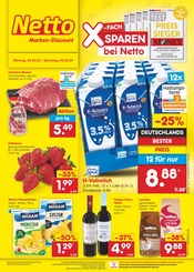 Aktueller Netto Marken-Discount Prospekt mit Erdbeeren, "Aktuelle Angebote", Seite 1