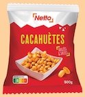 Cacahuètes grillées et salées - Netto en promo chez Netto Cacahuètes grillées et salées - Netto dans le catalogue Netto
