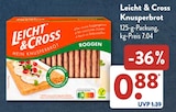 Knusperbrot von Leicht & Cross im aktuellen ALDI SÜD Prospekt für 0,88 €