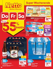 Milch im Netto Marken-Discount Prospekt "Aktuelle Angebote" mit 61 Seiten (Berlin)