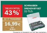 Schraubendreher-Bit-Set im Angebot bei diska in Gera Schraubendreher-Bit-Set Angebote von Bosch bei diska Gera für 16,99 €